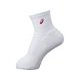 XAS856 0123 20cm [Jr.ソックス15 ホワイト×レッド]