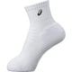 XAS856 0190 20cm [Jr.ソックス15 ホワイト×ブラック]