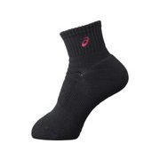 XAS856 9023 22cm [Jr.ソックス15 ブラック×レッド]