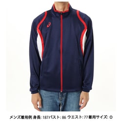 asics - 新品 アシックス トレーニングジャケット ネイビー asics XAT12D M ヨドバシ.com - アシックス asics XAT12D 50 デコトレーニング