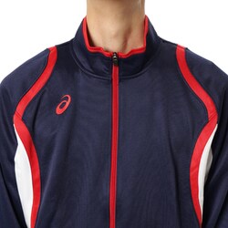 asics - 新品 アシックス トレーニングジャケット ネイビー asics XAT12D M ヨドバシ.com - アシックス asics XAT12D 50 デコトレーニング