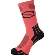 XBS417 21 [カラーソックス25 メンズ 28cm(27～29cm) コーラルオレンジ]