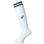 XSS097 0150 [ストッキング メンズ 28cm（27～29cm） ホワイト×ネイビー]