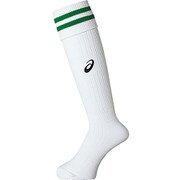 XSS099 0184 [JR.ストッキング メンズ 22cm（21～23cm） ホワイト×グラスグリーン]