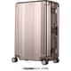 スーツケース 旅行日数目安：1～2泊 36L TSAロック搭載 機内持ち込み可 アルミボディ・ダブルキャスター シャンパンゴールド 1510-48 CGD