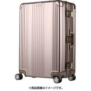 スーツケース 旅行日数目安:1~2泊 36L TSAロック搭載 機内持ち込み可 アルミボディ・ダブルキャスター シャンパンゴールド 1510-48 CGD