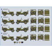 AHKD72006 [WW.II 米軍 1/4トン 小型車両 「チェコスロバキア第1軍団」 デカール]
