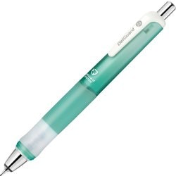 シャープペン 芯が折れないシャープペンシル デルガード タイプGR 0.5mm ノック式 2層構造のグリップ付き 本体色：ミントグリーン P-MA93-MTG