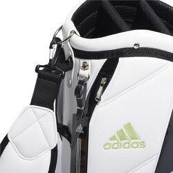 アディダス キャディバッグ 軽量2.9kg AWU38 ヨドバシ.com - adidas AWU38 WH [キャディバッグ 2.9kg 9.5型