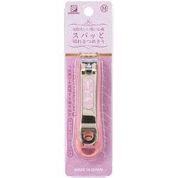 ゴールドつめきり M ピンク NC-135