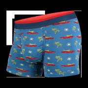 インナー・アンダーウェア メンズ MPWTP TRUNKS PRINT CHRISTMAS WITH THE KOOKS L