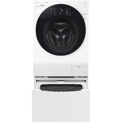 LGエレクトロニクス 二層ドラム式洗濯乾燥機 LG DUALWash（エルジー・デュアルウォッシュ） Non-Steamモデル ホワイト  DULW18H3WJN 通販【全品無料配達】 - ヨドバシ.com