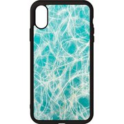 TU-I8S-507 [iPhone X/XS ケース 麻落水 露草/TSUYUKUSA]