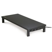 USB給電/電源タップ付モニタースタンド ブラック PPSR-UTAP7ABK
