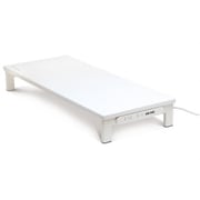 USB給電/電源タップ付モニタースタンド ホワイト PPSR-UTAP7AWH
