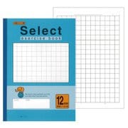 セレクト学習帳 12mm方眼 ブルー 12mm実線罫 応用罫 EH-12B
