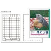 セレクト学習帳 えにっき 2頁1日 片面無地 120マス 低学年用 S-15-2