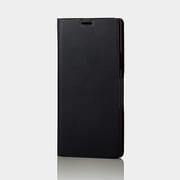 Galaxy Note 9 ソフトレザーカバー 薄型 磁石付 ブラック PM-SCN9PLFUBK