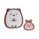 SXAP9062P ワッペン すみっコぐらし シロクマとふろしき [キャラクターグッズ]