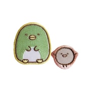 SXAP9072P ワッペン ペンギン？とほこり [キャラクターグッズ]