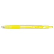 ボールペン ジュース0.7mm 蛍光イエロー LJU-10F-KY
