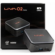 Intel Gemini Lake搭載 小型デスクトップパソコン LIVA Q2-4/32-W10 N5000 ブラック