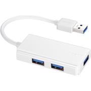 USB3.0バスパワーハブ 3ポートタイプ ホワイト BSH3U108U3WH
