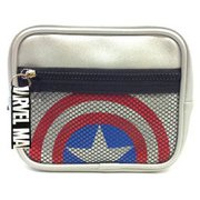 SPAP1366Captain America MARVEL Square pouch Mesh pocket [キャラクターグッズ]
