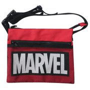 SPAP1371MARVEL LOGO RD×BK Sacoche [キャラクターグッズ]