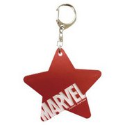 SPKC1374MARVEL LOGO STAR RED Acrylic key holder01 [キャラクターグッズ]