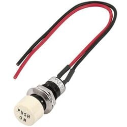 プッシュスイッチ 自動もどり DC12V・5A/DC24V・2.5A 3212