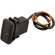 プッシュスイッチ(トヨタ・ダイハツ車用)ON-OFF DC12V・500mA 発光色:ホワイト 3217