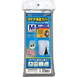 ファスナー付でらくらく着脱 タイヤ保護カバーM 難燃加工タイプ 1568