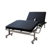 FL03235 [立ち座り楽ちん低反発メッシュ使用収納式電動リクライニングベッド シングル]