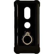 4596XZ3HB [Xperia XZ3 Tough Ring ハイブリッドケース BK]