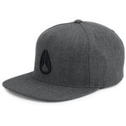 SIMON SNAP BACK HAT/DARK GRAY HEATHER