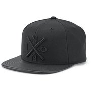 EXCHANGE SNAPBACK HAT/ALL BLACK BLACK