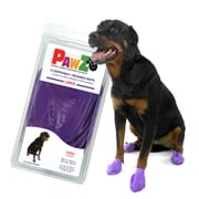 ラバードッグブーツ パープル Large [犬用ブーツ]