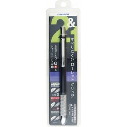 マルシャン ジェイピー 2色（黒・赤）油性ボールペン 0.7mm＋シャープペンシル 0.5mm ブラック 17-0130-020