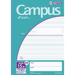 キャンパスノート 用途別 英習罫15段 3.5mm罫 ﾉ-34F15