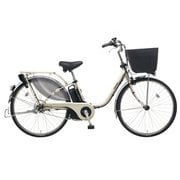 電動アシスト自転車 ビビ・EX26 26型 16Ah 内装3段変速 STチタンシルバー 2019年モデル BE-ELE635T