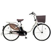電動アシスト自転車 ビビ・DX24 24型 16Ah 内装3段変速 オフホワイト 2019年モデル BE-ELD435F2