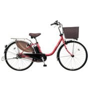 電動アシスト自転車 ビビ・DX24 24型 16Ah 内装3段変速 レッドジンジャー 2019年モデル BE-ELD435R2