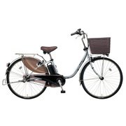 電動アシスト自転車 ビビ・DX24 24型 16Ah 内装3段変速 シャイニーシルバー 2019年モデル BE-ELD435S
