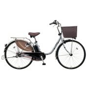 電動アシスト自転車 ビビ・DX26 26型 16Ah 内装3段変速 シャイニーシルバー 2019年モデル BE-ELD635S
