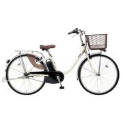 電動アシスト自転車 ビビ・L 24 24型 12Ah 内装3段変速 ウォームシルバー 2019年モデル BE-ELL43S
