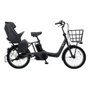 電動アシスト自転車 ギュット・アニーズ・SX 20型 12Ah 内装3段変速 マットジェットブラック 2019年モデル BE-ELAS03B
