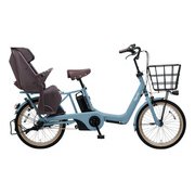 電動アシスト自転車 ギュット・アニーズ・SX 20型 12Ah 内装3段変速 マットブルーグレー 2019年モデル BE-ELAS03V2