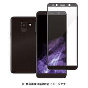 Galaxy Feel2 フルカバーガラスフィルム 0.33mm 液晶保護フィルム ブラック PD-SC02LFLGGRBK