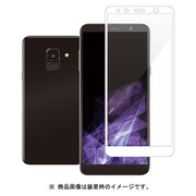 Galaxy Feel2 フルカバーガラスフィルム 0.33mm 液晶保護フィルム ホワイト PD-SC02LFLGGRWH